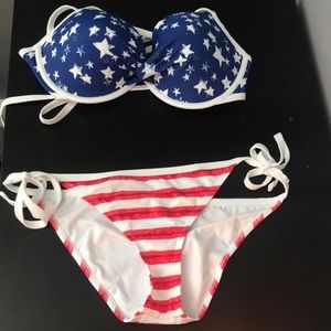 American flag bikini from Adore Me
